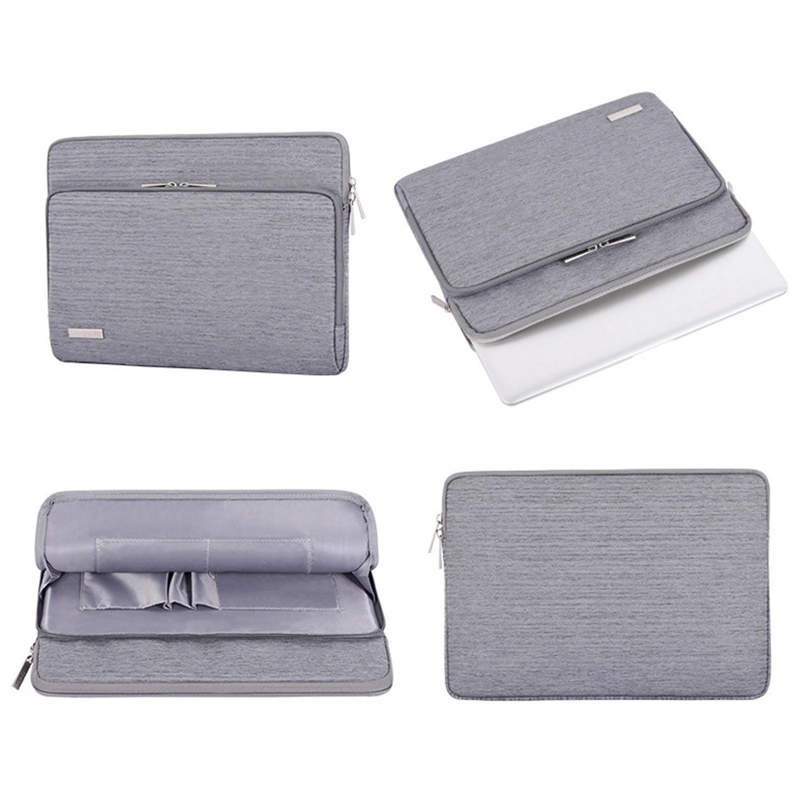 Canvasartisan L28-21 Business Style 12-inch Notebook Carrying Bag Waterproof Laptop Protective Sleeve - Light Green Canvasartisan L28-21 Business Style 12-inch Notebook Carrying Bag Waterproof Laptop Protective Sleeve - Light Green